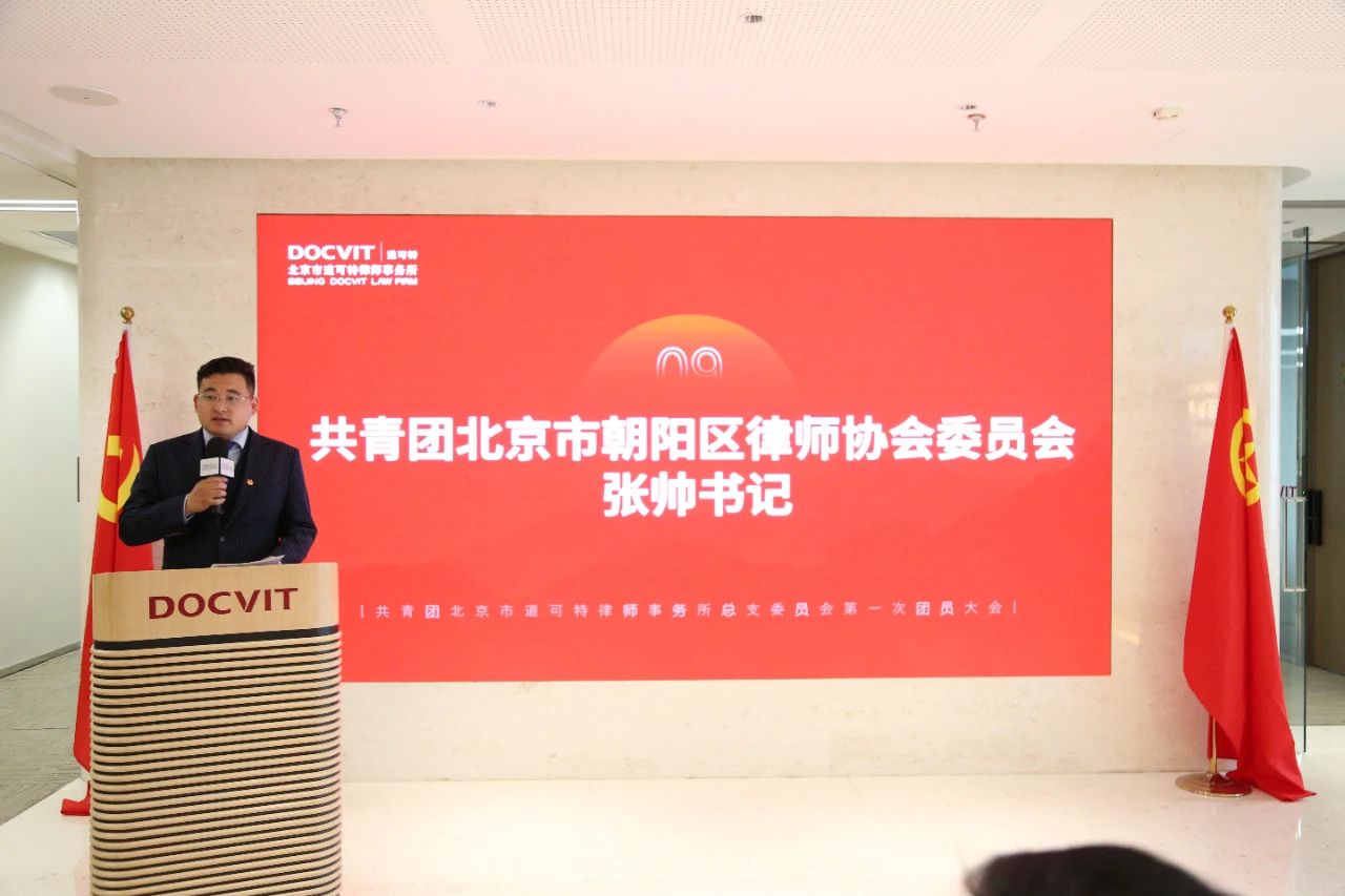 共青团北京市朝阳区律师协会委员会书记张帅
