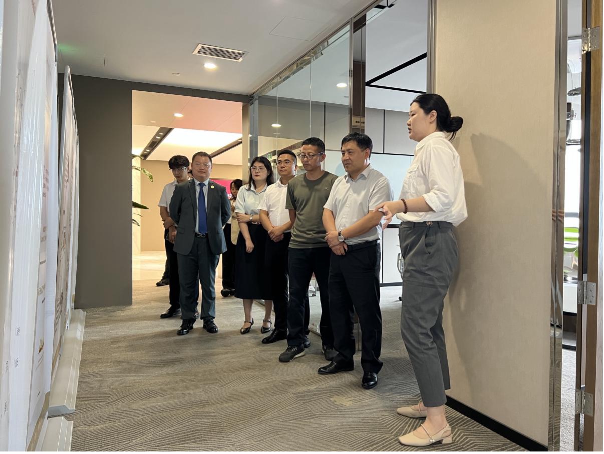 山东周智律师事务所孙建华主任一行到访道可特济南办公室参观交流