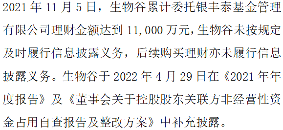 信息披露违规