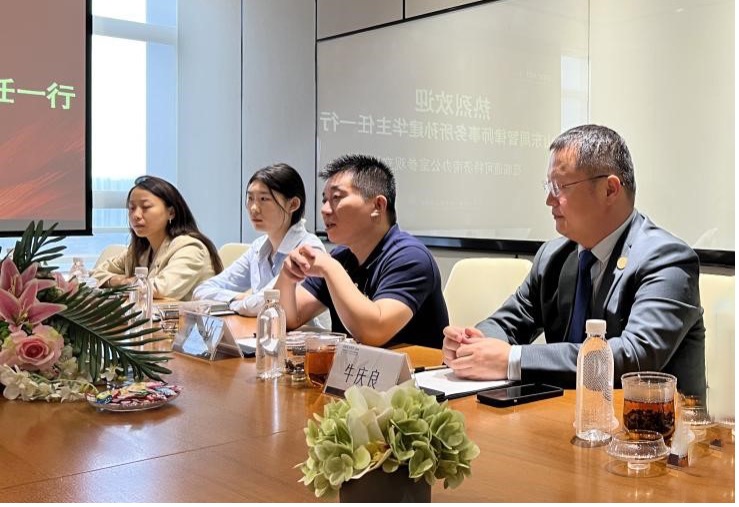山东周智律师事务所孙建华主任一行到访道可特济南办公室参观交流