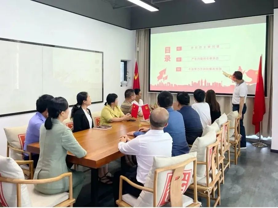 道可特廖森林律师带领党员开展民主生活会