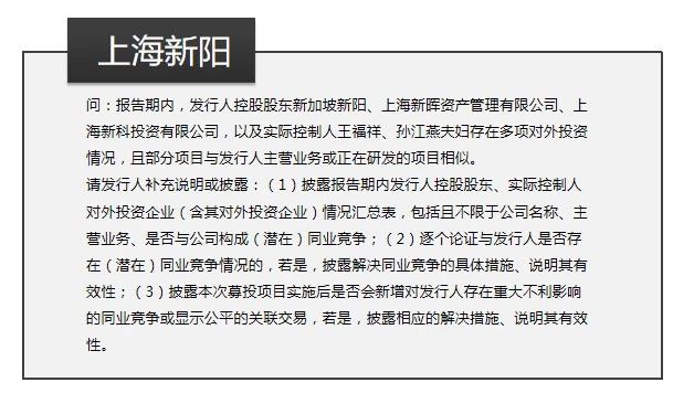 实务中再融资审核对于同业竞争问询关注点