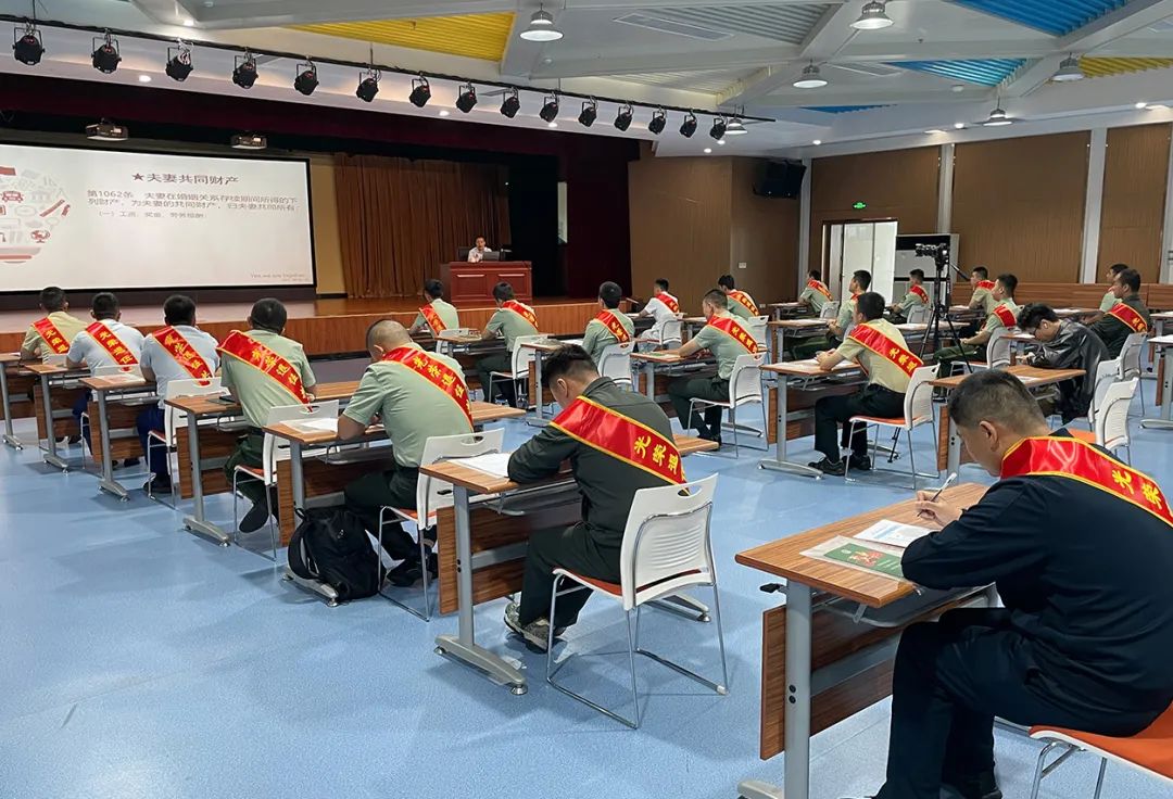 道可特济南办公室孙典军律师受邀在济南市钢城区自主就业退役士兵适应性培训开展法律讲座