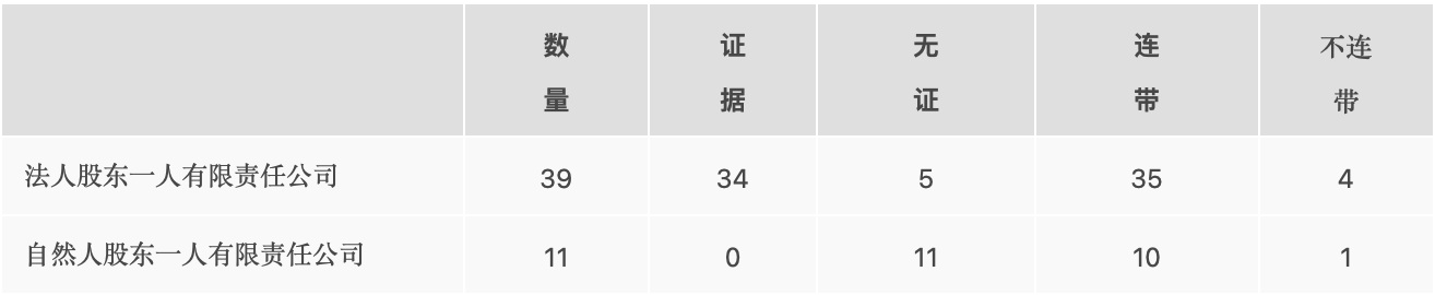 一人有限责任公司的股东连带责任