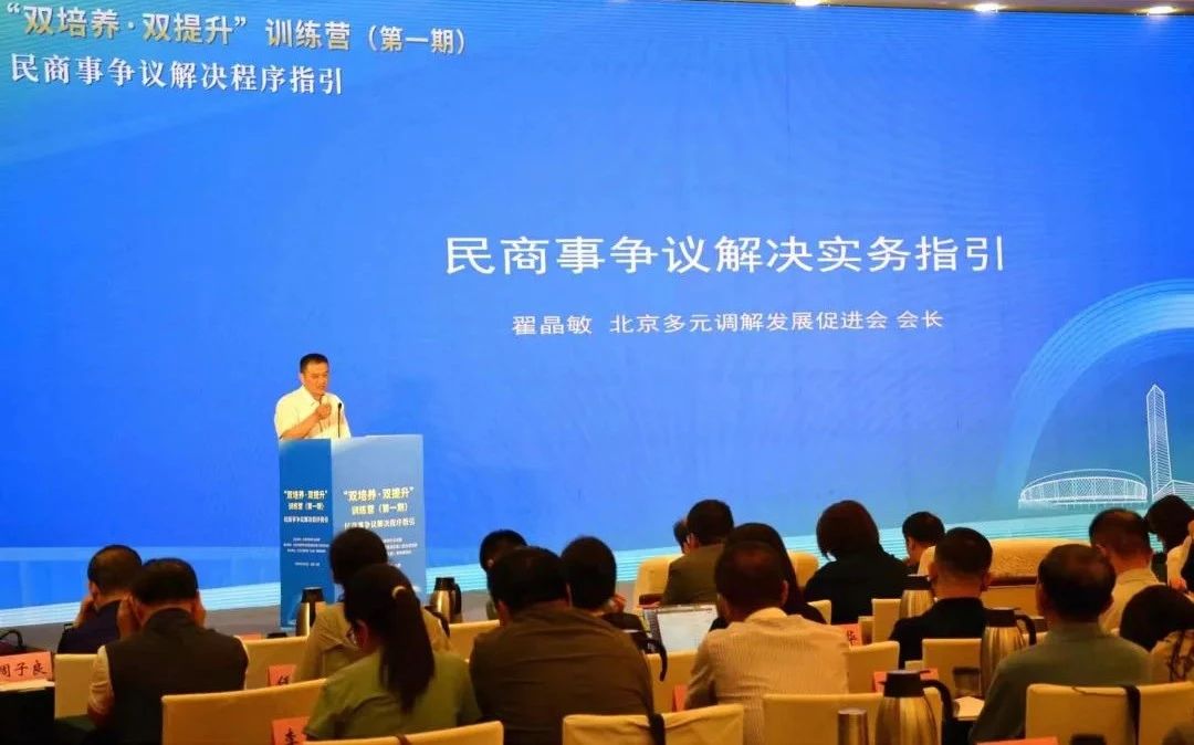 北京多元调解发展促进会会长 翟晶敏
