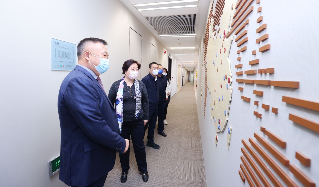 朝阳区副区长杨蓓蓓一行莅临道可特律师事务所走访调研