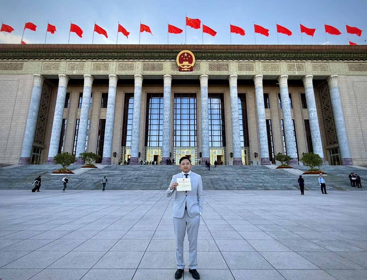 道可特吴芃霆律师受邀出席建国76周年招待会