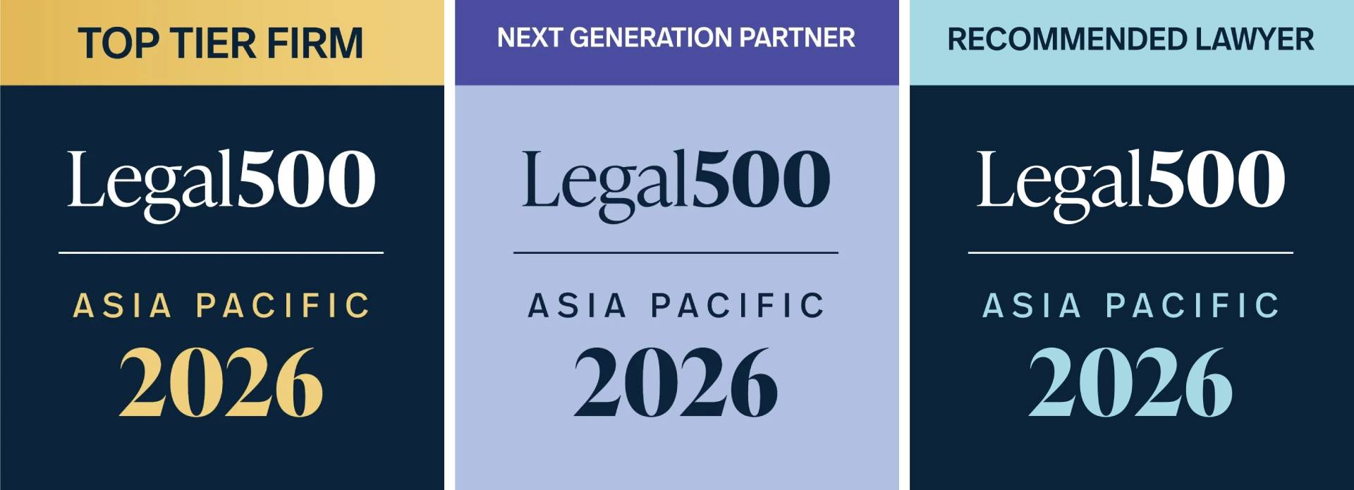 荣誉丨道可特连续四年荣登The Legal 500系列榜单